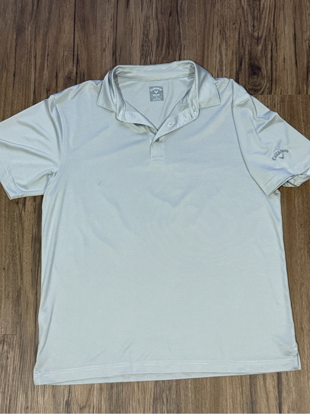 Callaway Men’s Light Gray Performance Polo Shirt